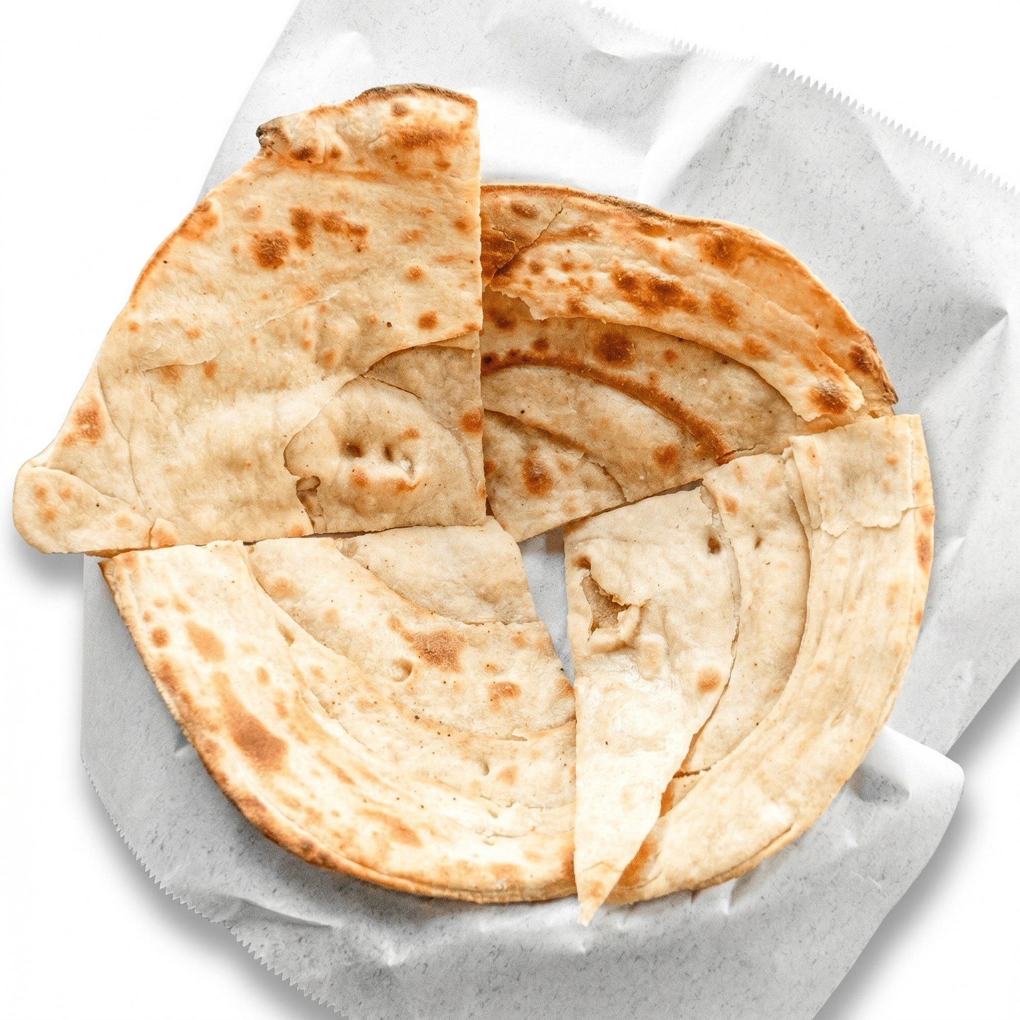 Gluten Free Plain Naan.