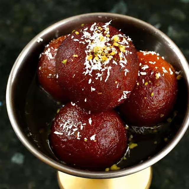 Gulab Jamun.