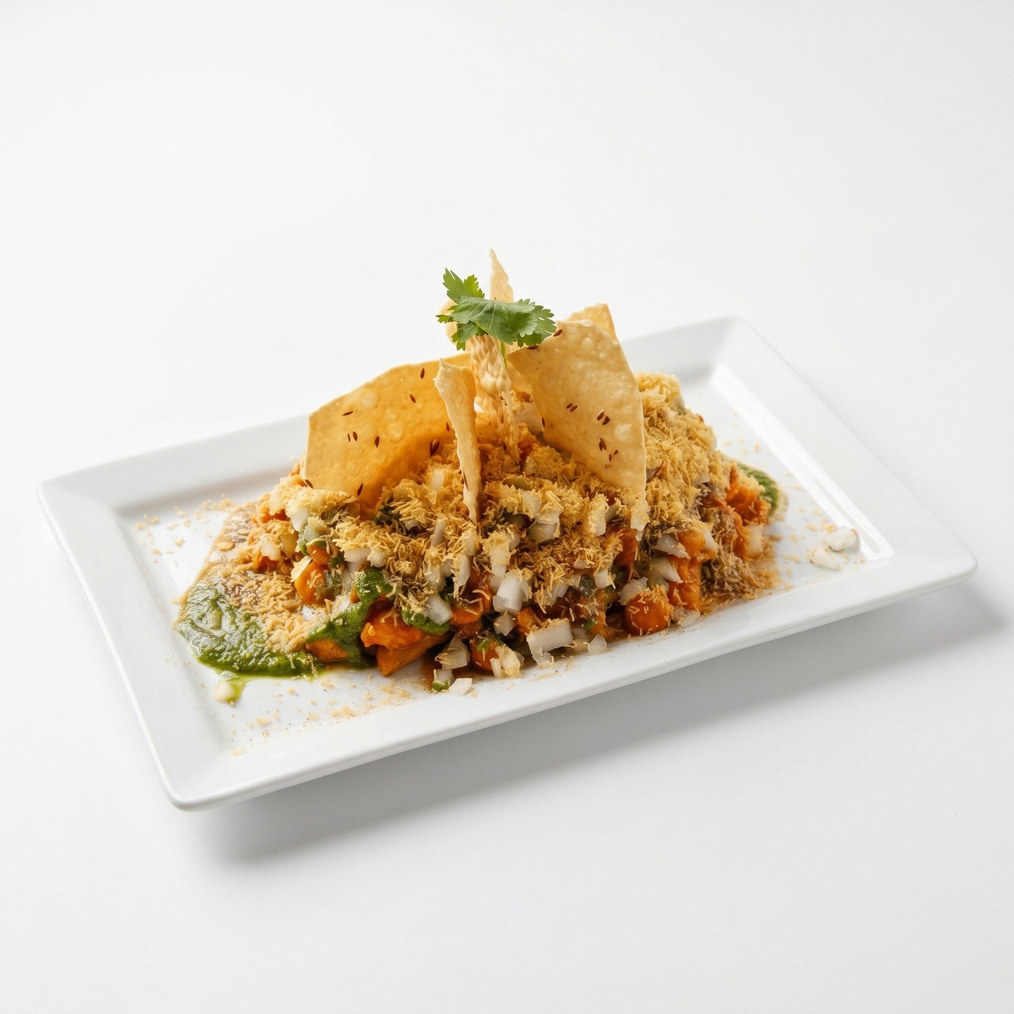 Samosa Chaat.