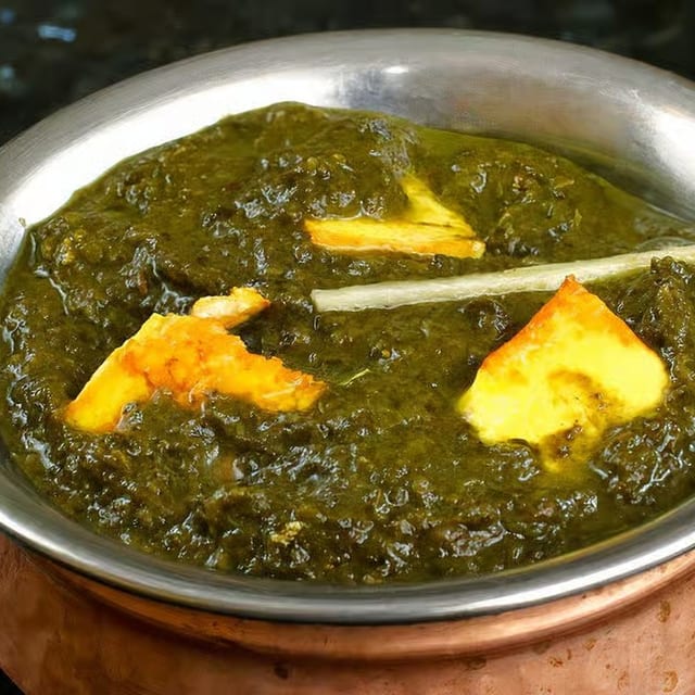 Saag Paneer.