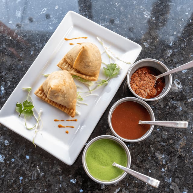 Vegetable Samosa.