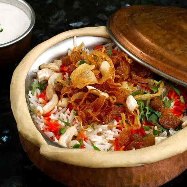 Dum Biryani.