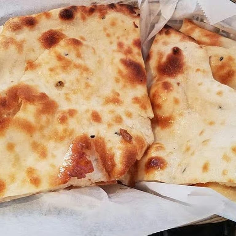 Savor our fresh naan