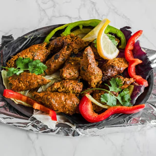 Seekh Kebab.