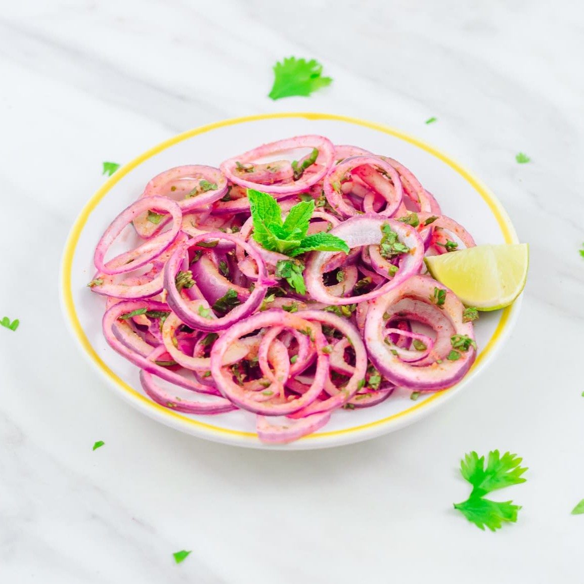 Onion, Chili and Lemon Salad.