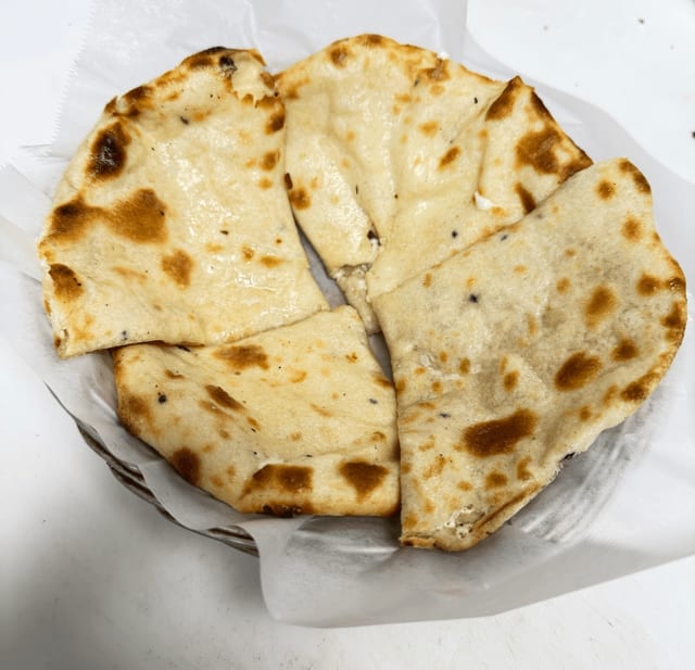 Goat Cheese Naan.