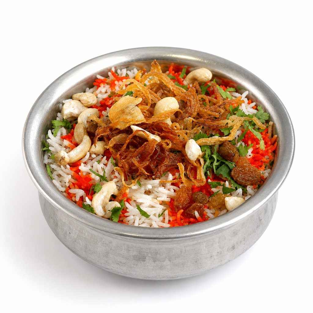 Dum Biryani.