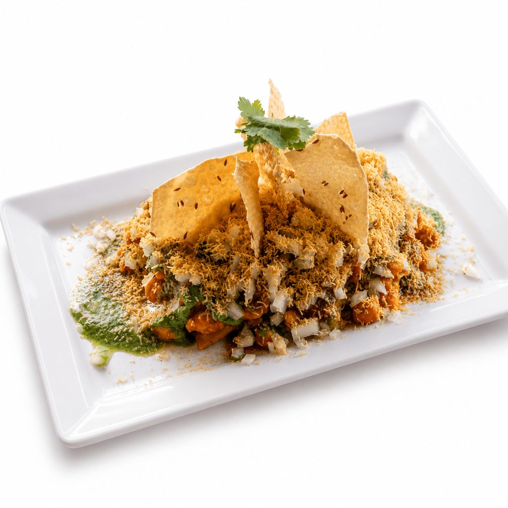 Samosa Chaat.