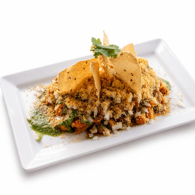 Samosa Chaat.