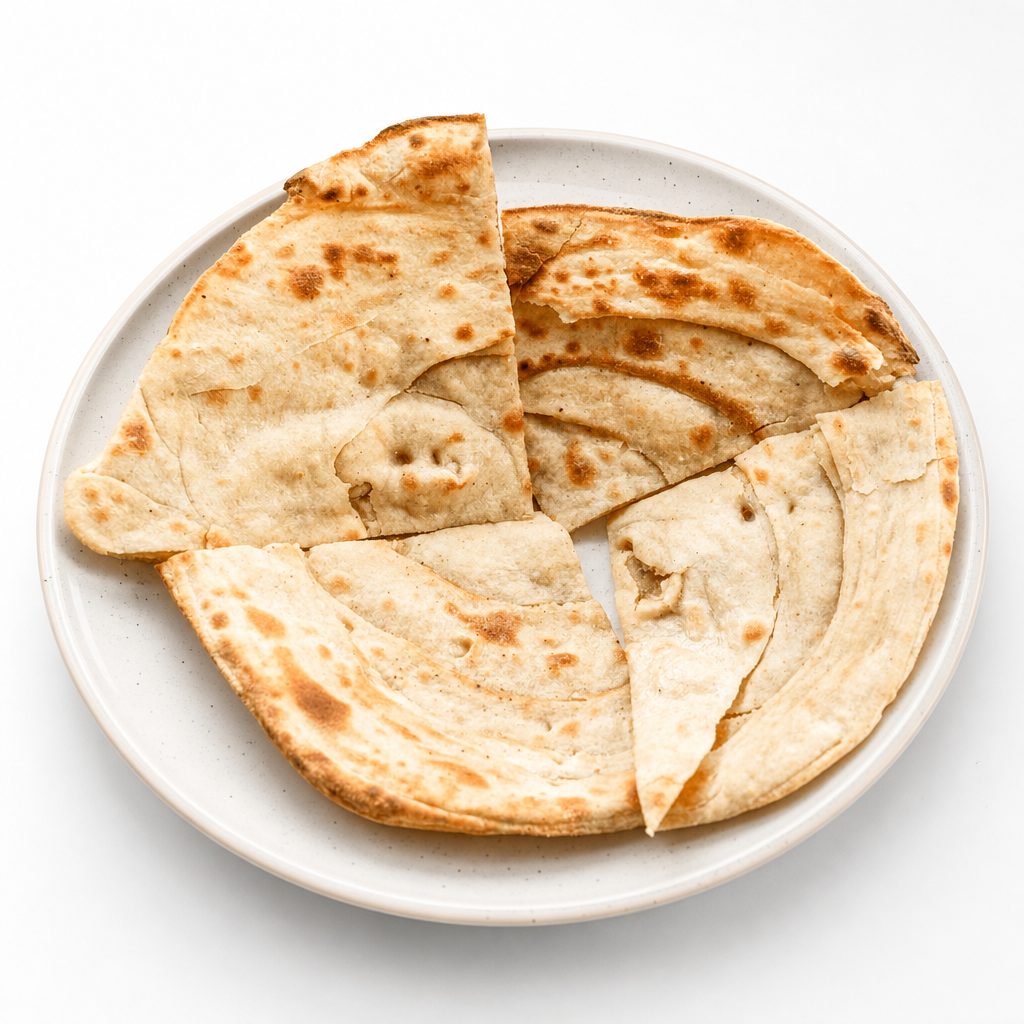 Gluten Free Plain Naan.