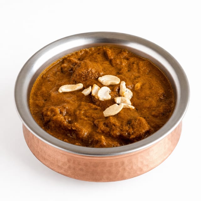 Lamb korma.
