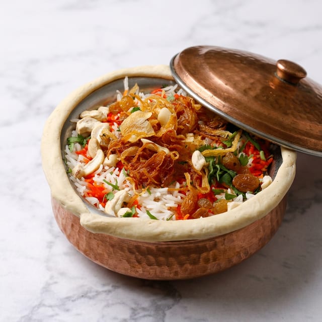 Dum Biryani.