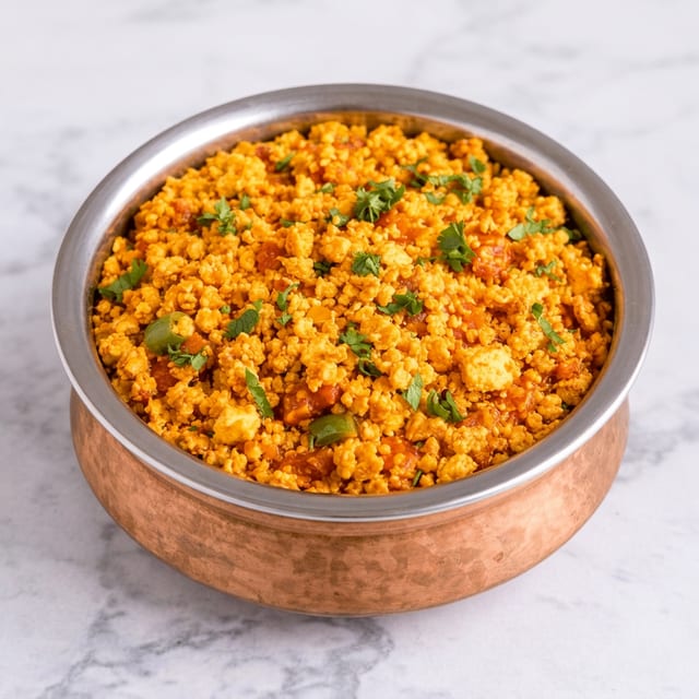 Paneer Bhurji.