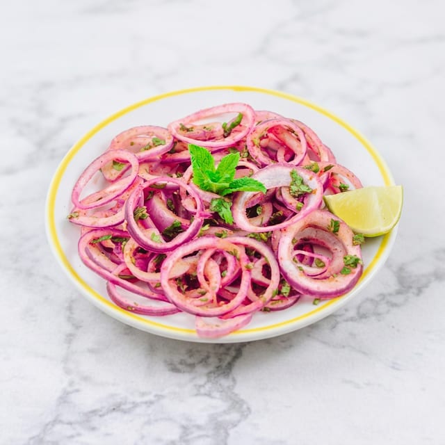 Onion, Chili and Lemon Salad.