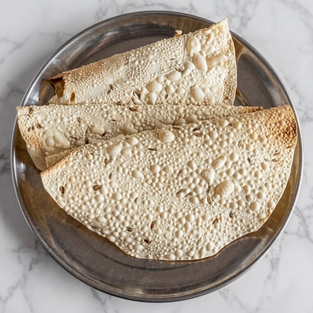 Papadum.