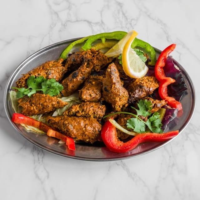 Seekh Kebab.