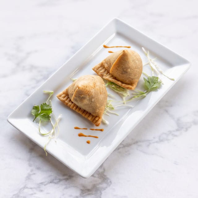 Vegetable Samosa.