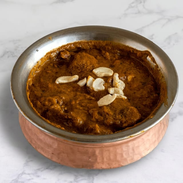 Lamb korma.